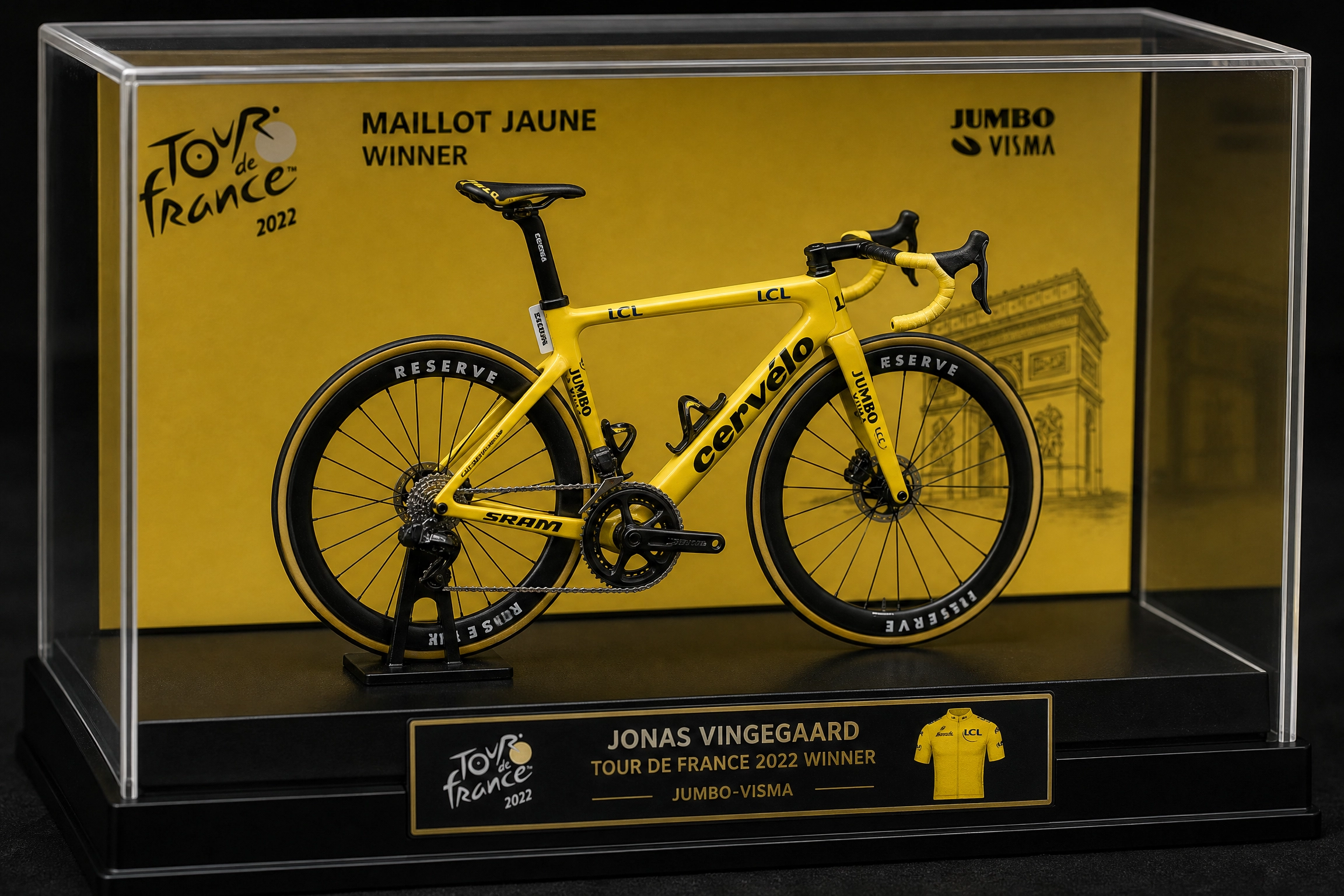 Tour de France Replica Bike Model
