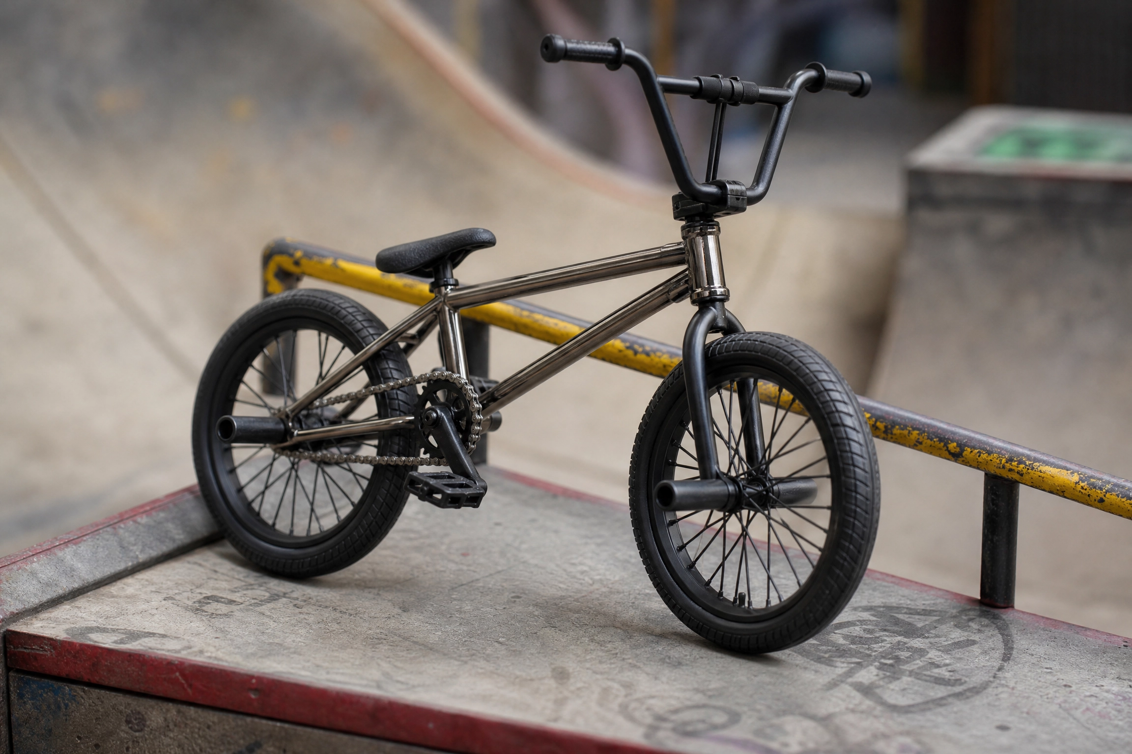 BMX Freestyle Miniature Bike 1:8 Scale
