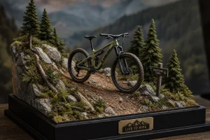 Mountain Bike Diorama Display Set