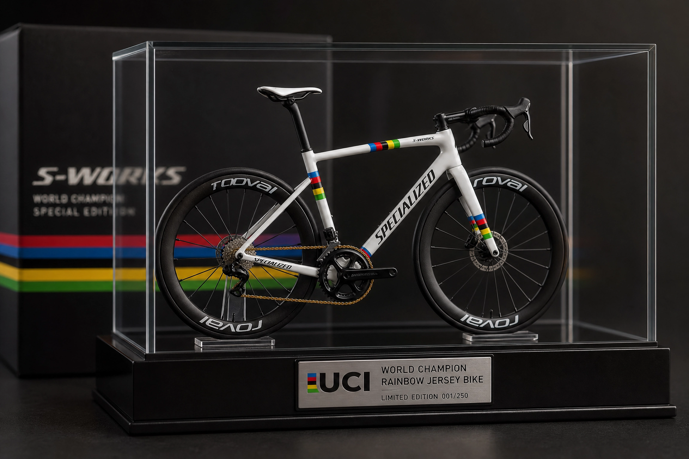 World Championship Rainbow Jersey Bike Model