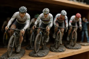 Cyclocross Race Team Figurine Collection