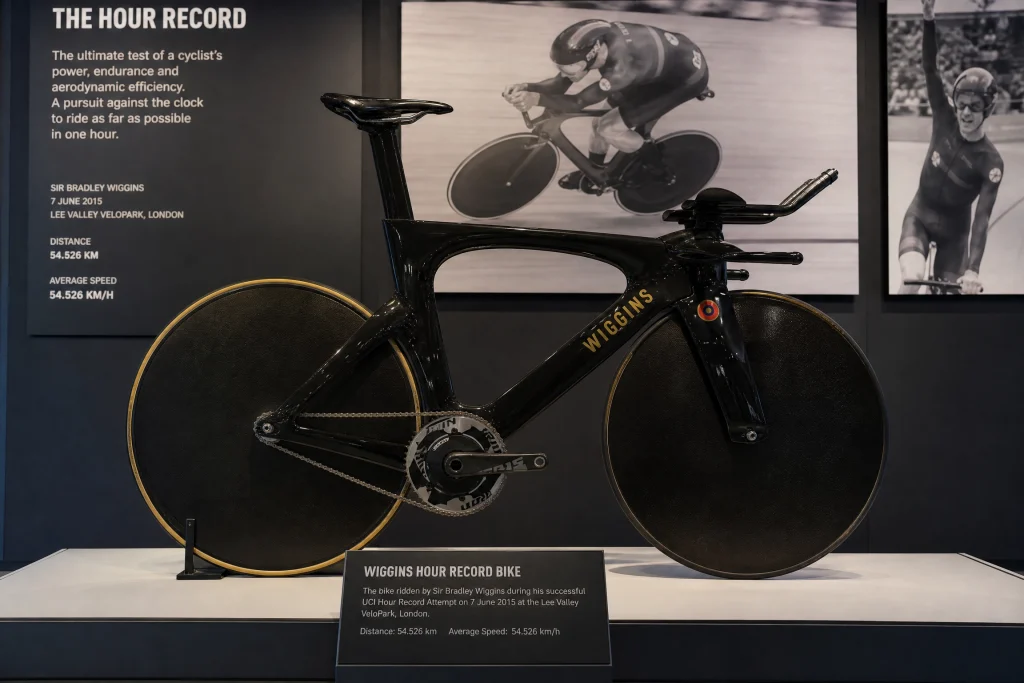 World Hour Record Attempt Replica Bike